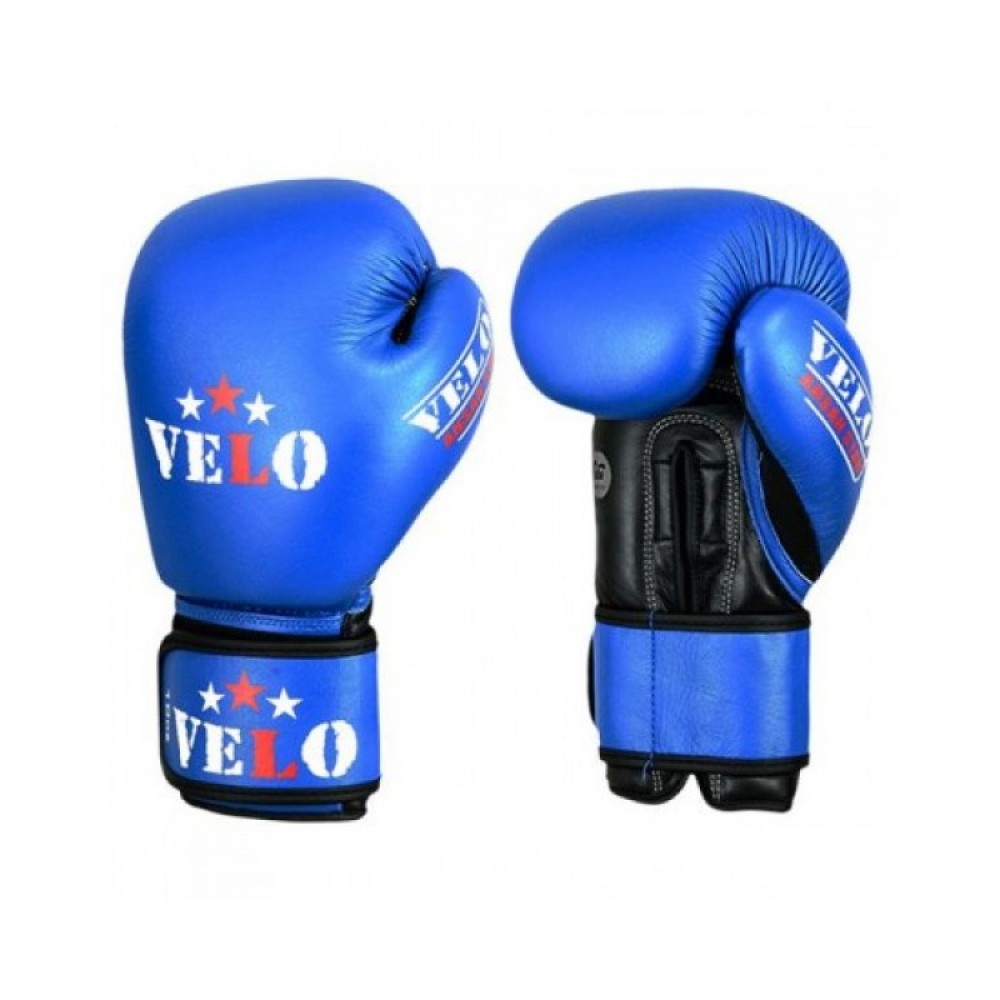 Details about   VELO Boxing Gloves Training Punch Mitts Sparring Muay Thai Hand Micro Leather 